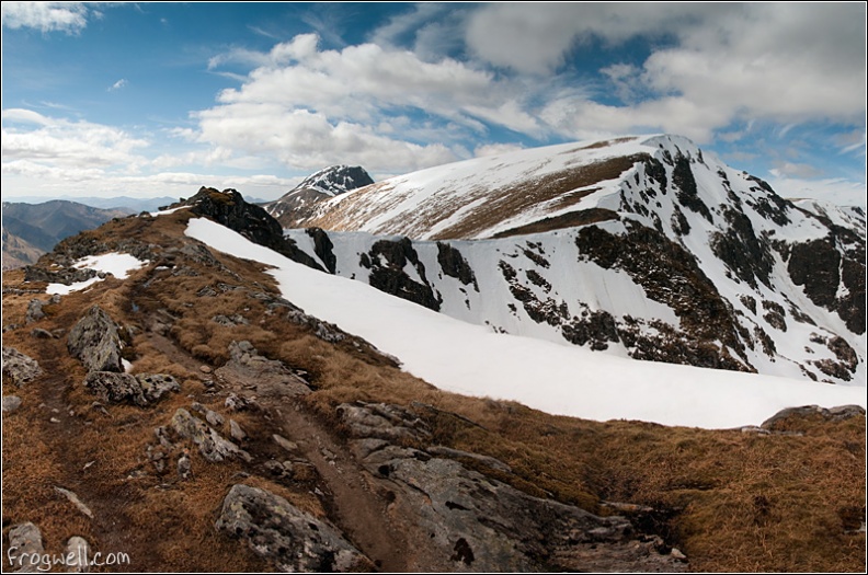 Aonach Beag South ridge
